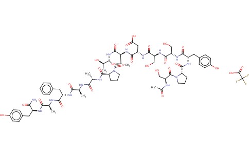 AC-SER-PRO-TYR-SER-SER-ASP-THR-THR-PRO-ALA-ALA-PHE-ALA-TYR-NH2 TRIFLUOROACETATE